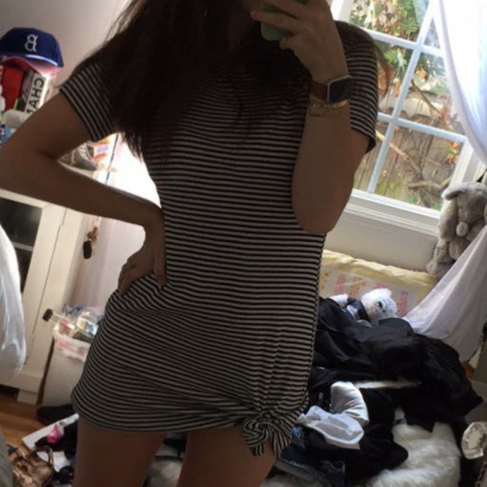 Brandy Melville Striped Midi Dress